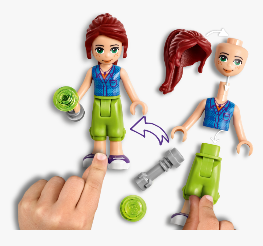 Konstruktorius Lego Friends, Mijos Namelis Medyje , - Lego Friends Poppetjes New, HD Png Download, Free Download