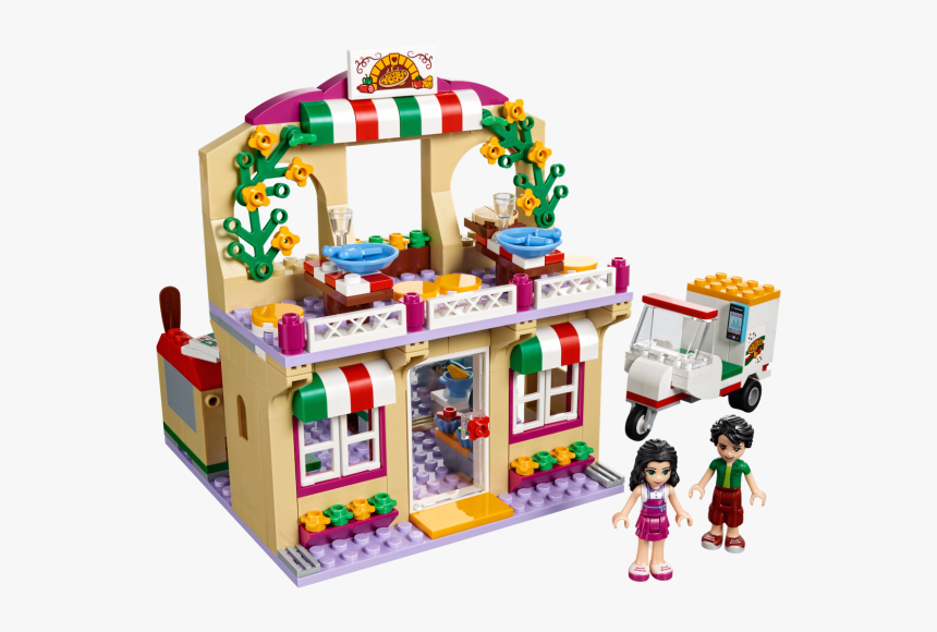 Lego Friends Pizza 41311, HD Png Download, Free Download