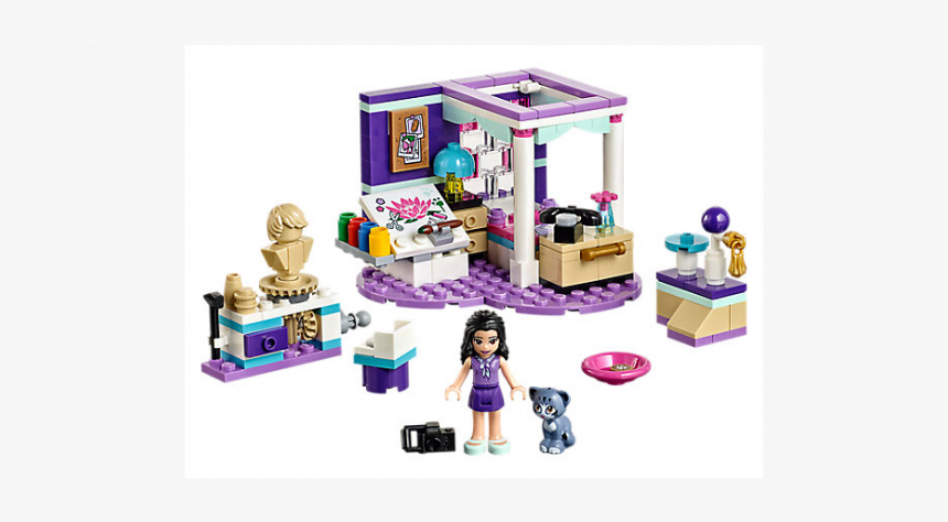 Lego Friends Emmas Deluxe Bedroom - Lego Friends Andrea Papuga, HD Png Download, Free Download