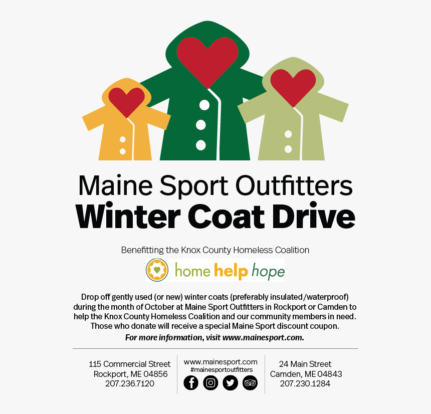 Winter Coat Drive - Coats And Shoe Drive, HD Png Download, Free Download