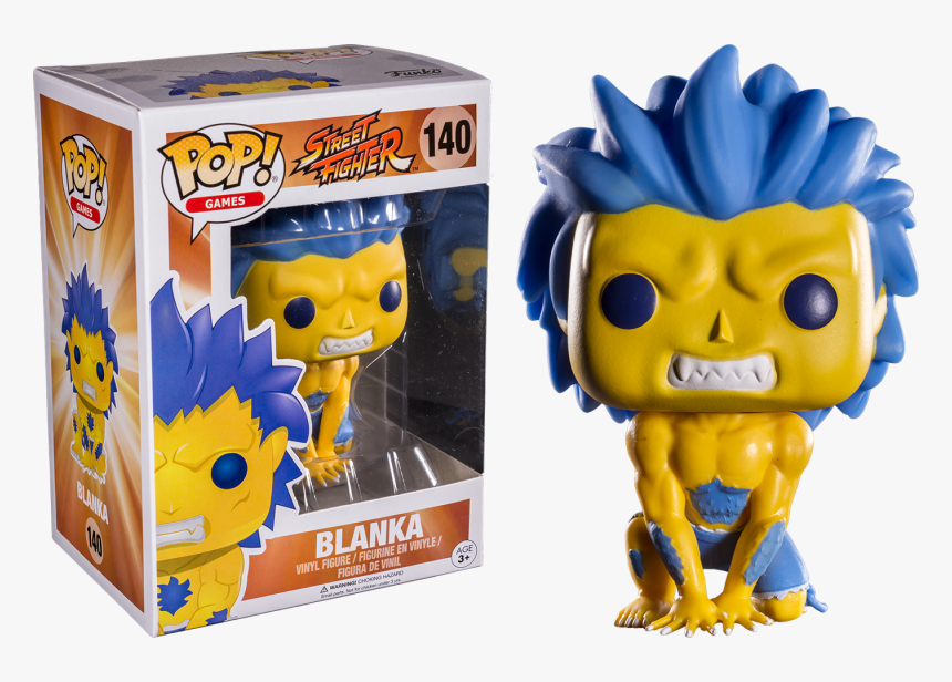 Blanka Player 2 Pop Vinyl Figure - Action Figure, HD Png Download, Free Download