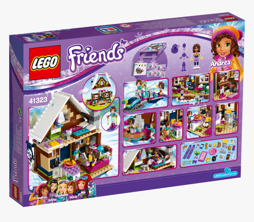 Lego Friends Snow Resort Chalet, HD Png Download, Free Download