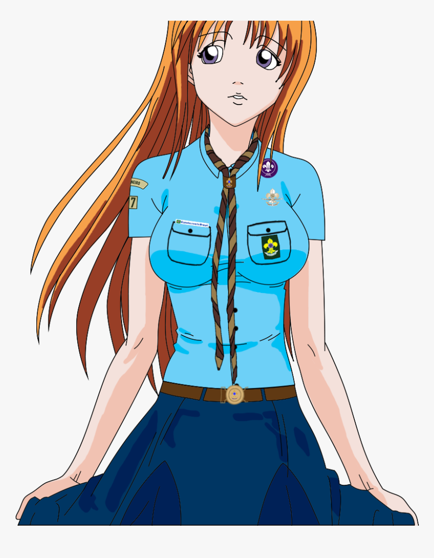 Orihime Inoue Scout - Cartoon, HD Png Download, Free Download