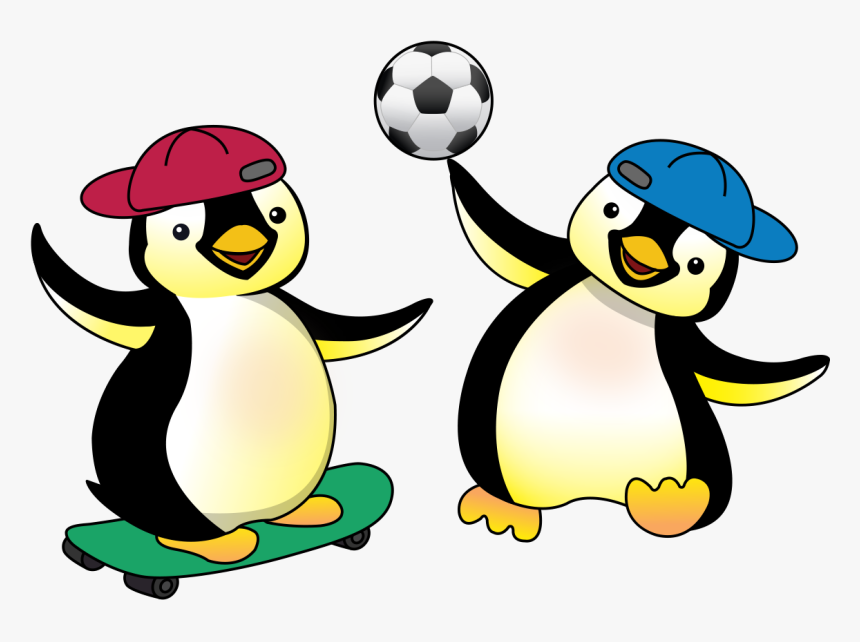 Penguin At School, HD Png Download, Free Download