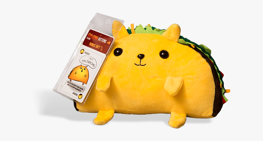 Tacocat Plushie - Exploding Kittens Tacocat, HD Png Download, Free Download