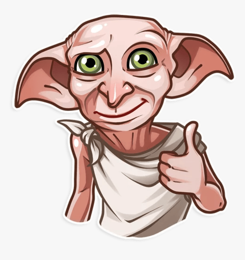 #harrypotter #dobby #sticker Harry Potter - Harry Potter Dobby Stickers, HD Png Download, Free Download