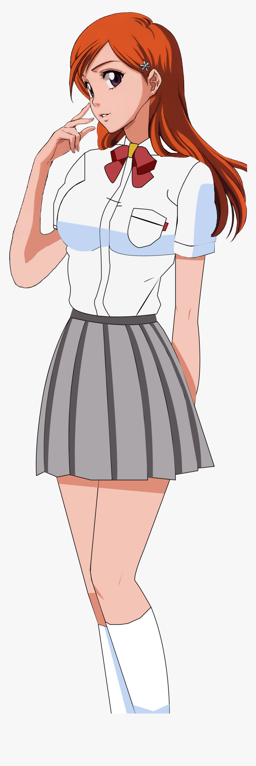 Pretty Much Finished Making Orihime Inoue In Her School - Miniskirt, HD Png Download, Free Download