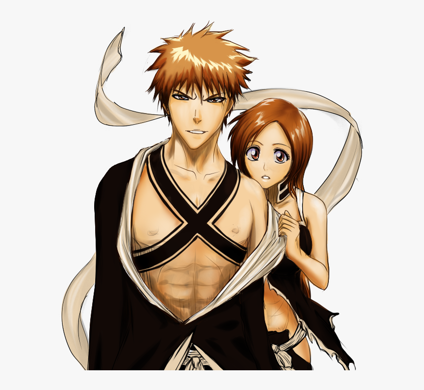 Ichigo Y Orihime Png, Transparent Png, Free Download