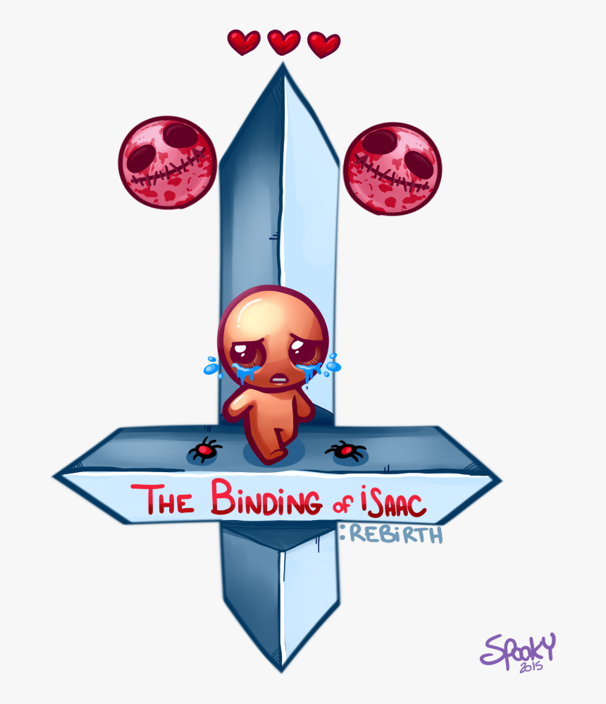 The Binding Of Isaac - Cartoon, HD Png Download, Free Download