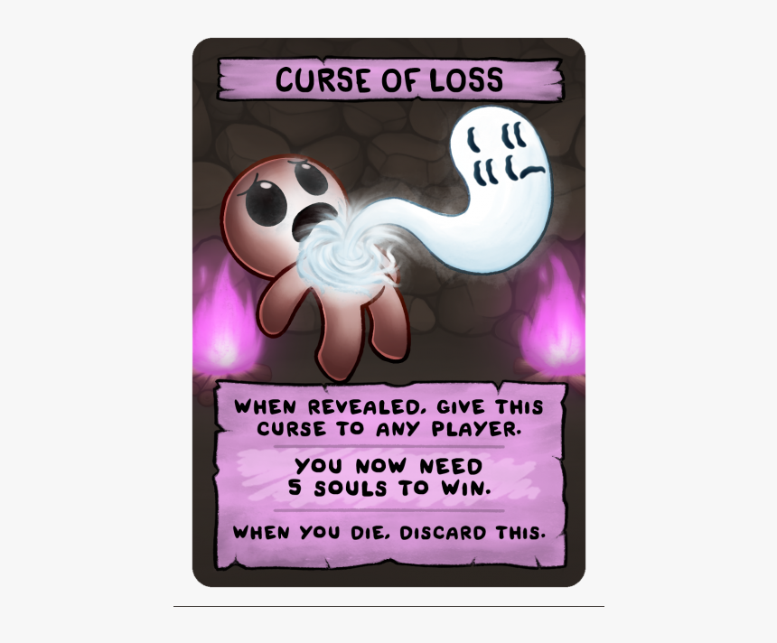 Curse Of Loss When Revealed, Give This Curse To Any - Curse Four Souls, HD Png Download, Free Download