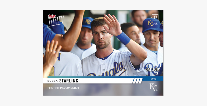 Mlb Topps Now® Card - Kansas City Royals, HD Png Download, Free Download