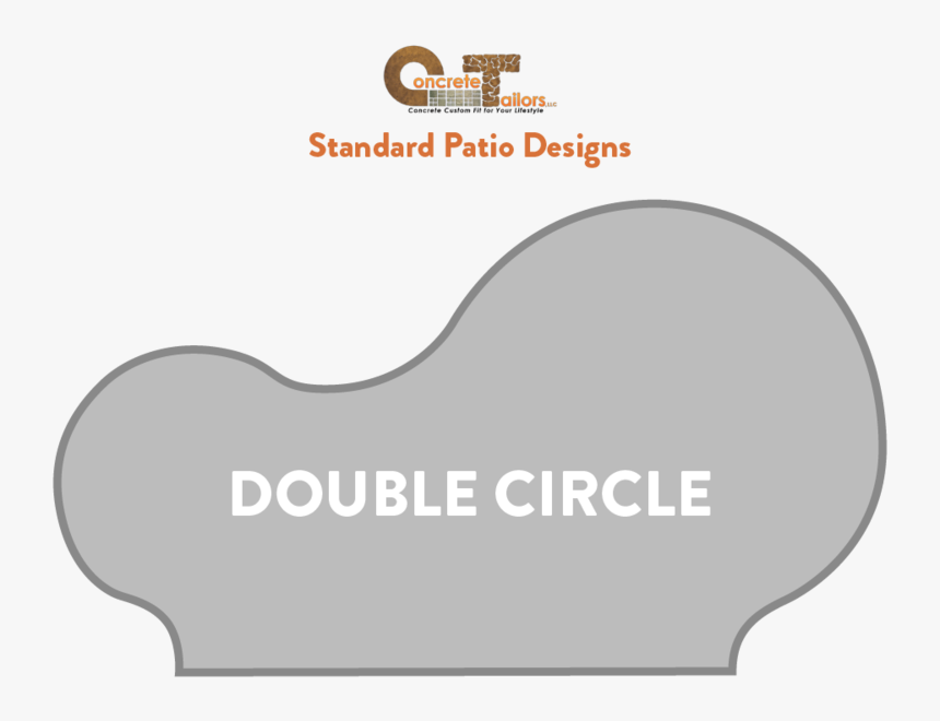 Ct Patio Designsdouble Circle - Headstone, HD Png Download, Free Download