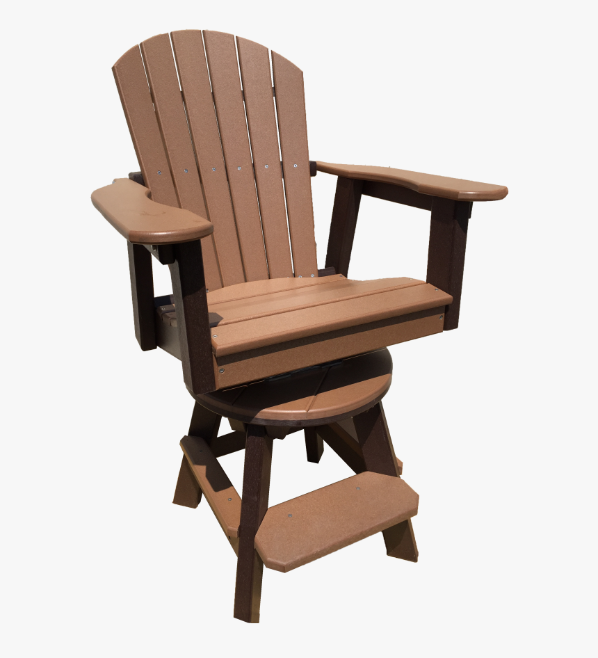 Balcony Swivel Patio Chair Outdoor Poly Furniture For - Chair, HD Png Download, Free Download