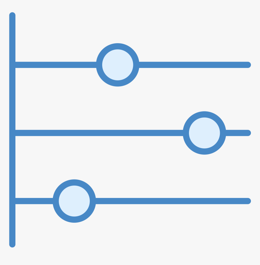 The Timeline Icon Is Comprised Of Four Lines And Three - Linha Do Tempo Icon, HD Png Download, Free Download