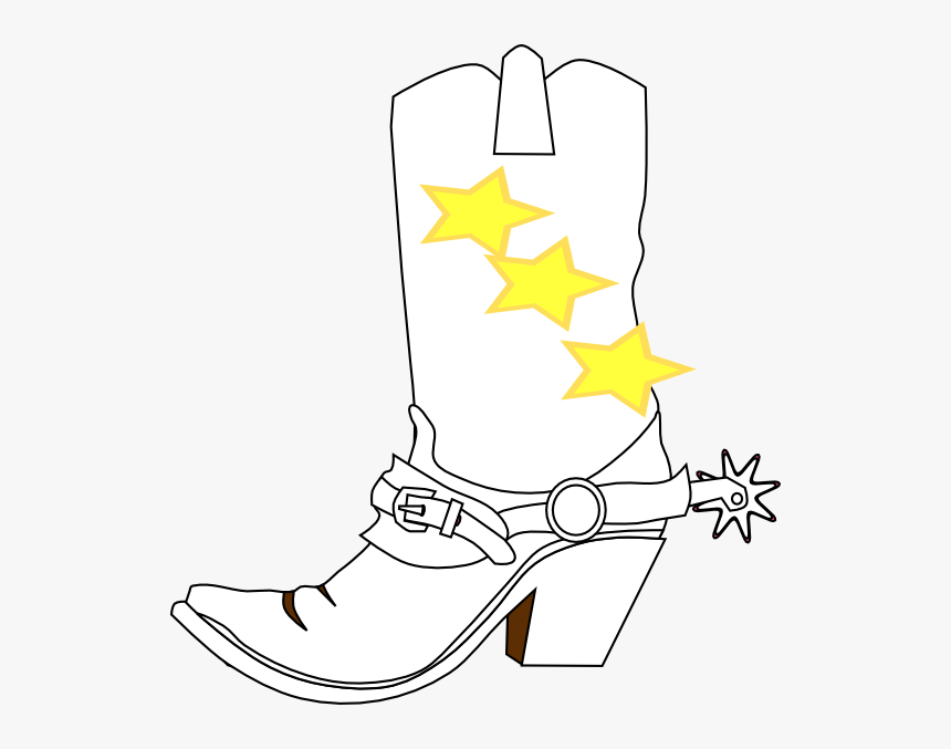 Desenho De Bota De Cowboy, HD Png Download, Free Download