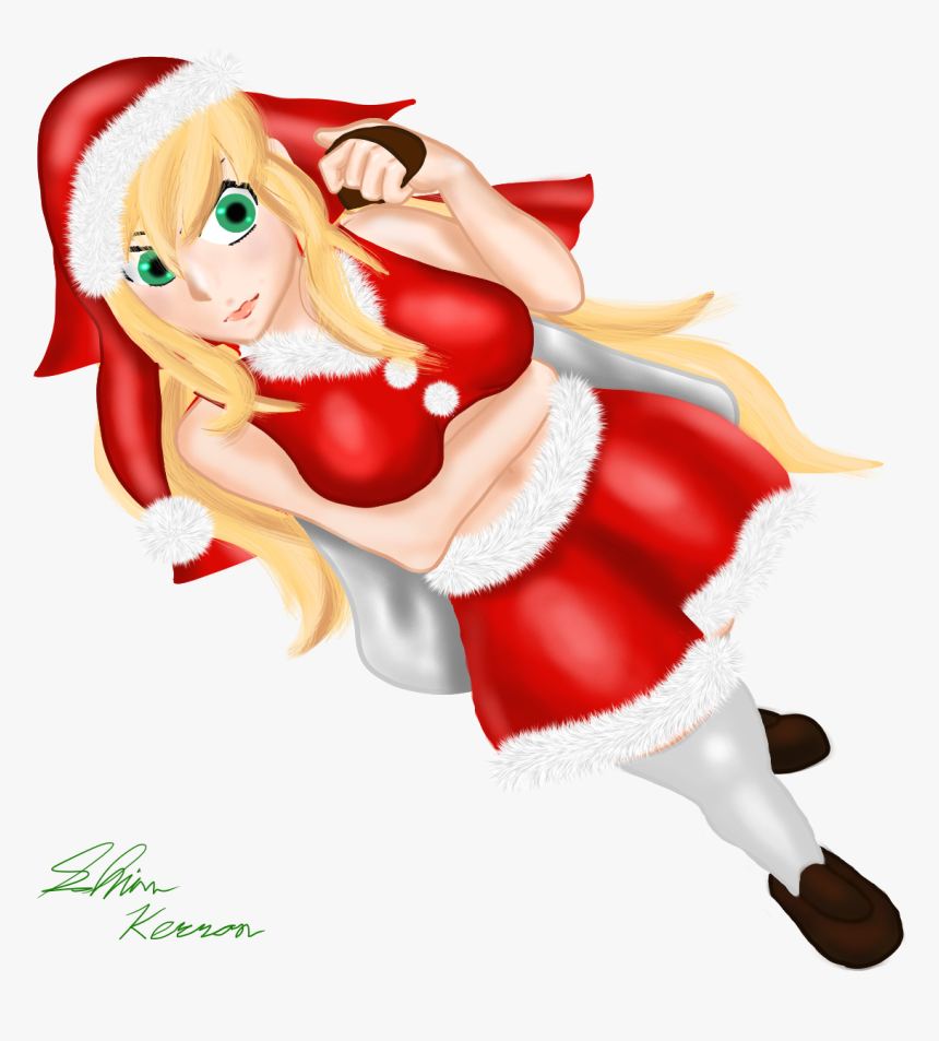 Alisa, Santa Outfit - Cartoon, HD Png Download, Free Download