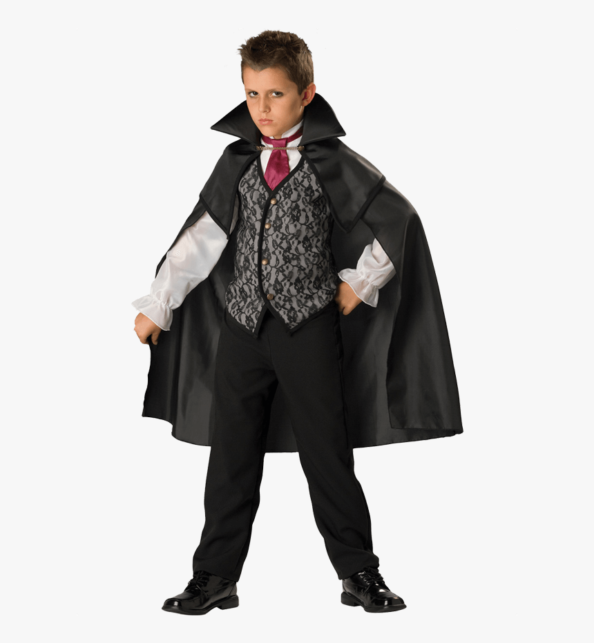 Boys Midnight Vampire Costume - Dapper Vampire Costume, HD Png Download, Free Download