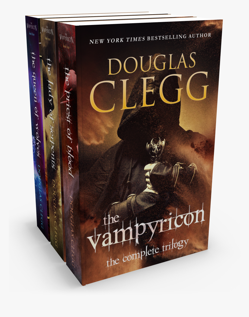 Get All Three Books In The Vampyricon Trilogy By Douglas - Flyer, HD Png Download, Free Download