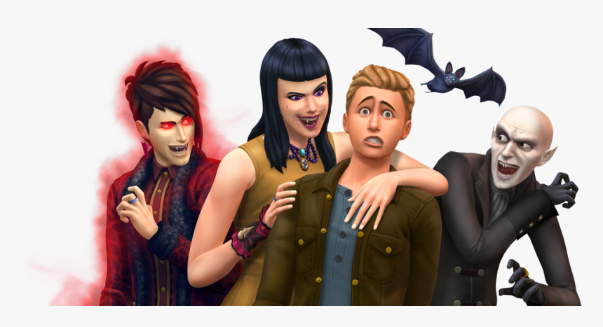 Sims 4 Vampire Cover, HD Png Download, Free Download