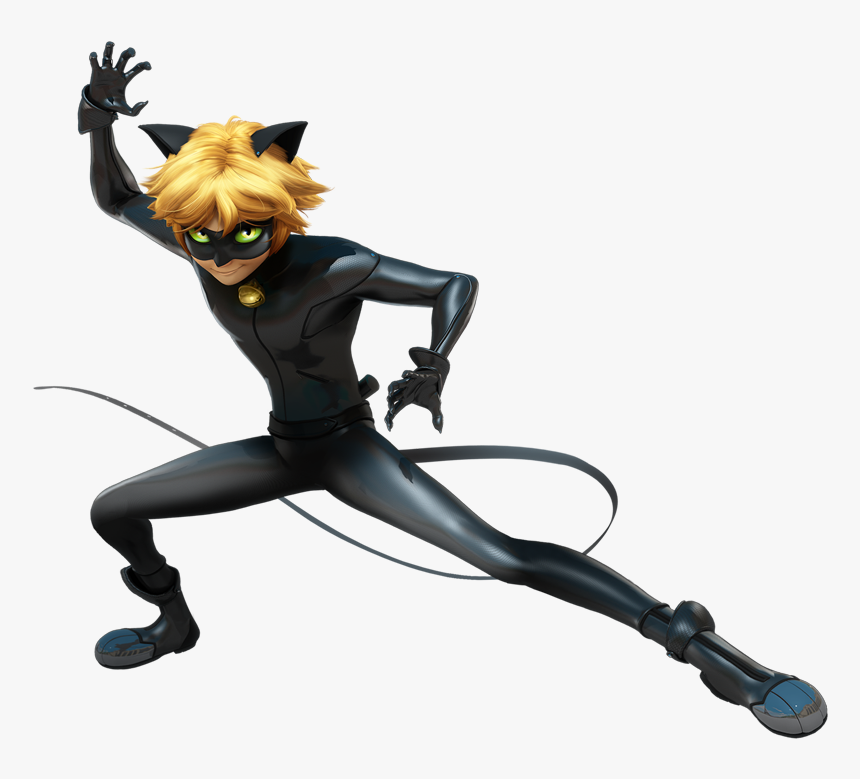 Miraculous Ladybug Cat Noir Png , Png Download - Miraculous Cat Noir Png, T...