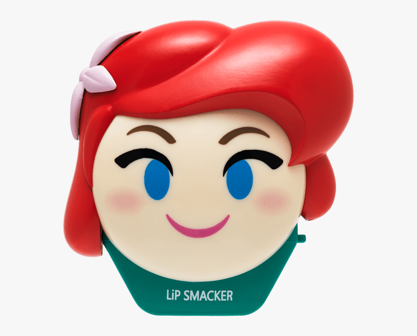 Disney Emoji Lip Balm In Ariel - Disney Emoji Lip Smacker, HD Png Download, Free Download