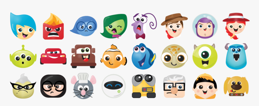 Disney Pixar Emojis, HD Png Download, Free Download