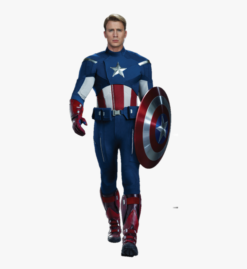 Captain America Avengers 1 Suit, HD Png Download, Free Download