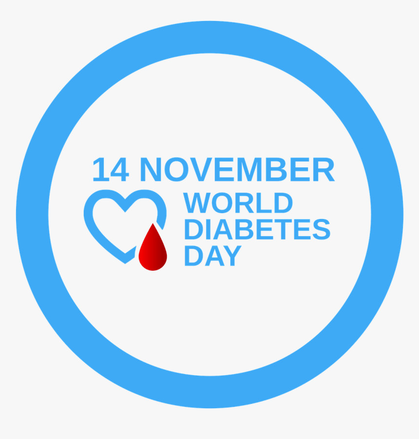 14 November World Diabetes Day Clipart Circle, HD Png Download kindpng