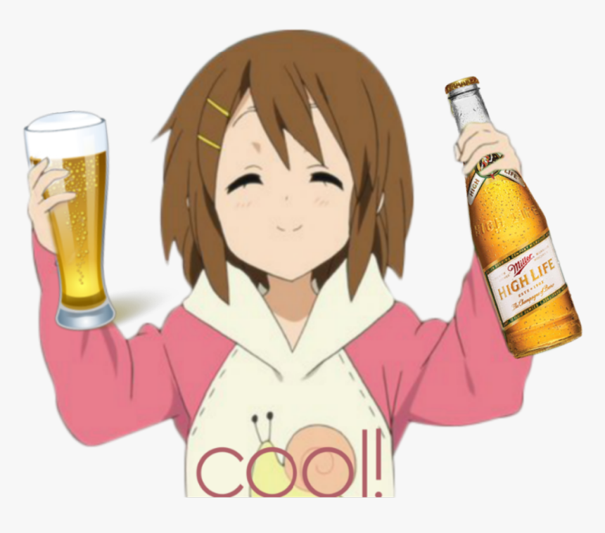 #sticker #stickers #yui #yuihirasawa #yuikon #hirasawa - Miller High Life - Miller Brewing Co., HD Png Download, Free Download