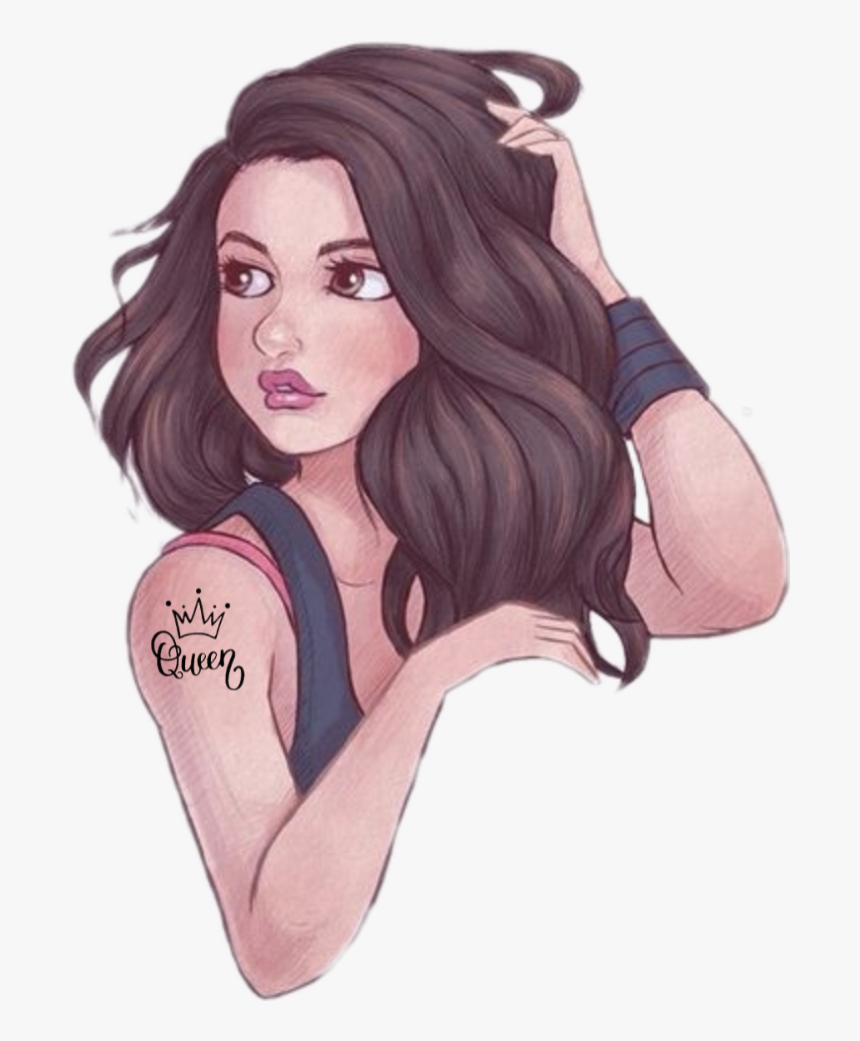 #crown #crowntattoo #tattoo #girl #girltattoo, HD Png Download, Free Download