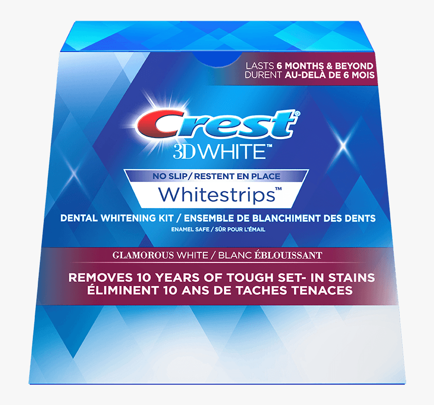 Crest Whitestrips - Crest 3d White White Strips, HD Png Download, Free Download