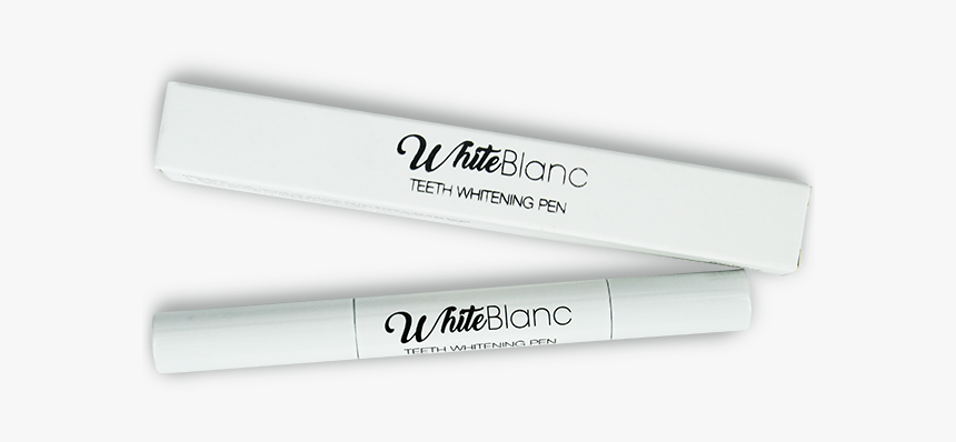 White Blanc Pen - Silver, HD Png Download, Free Download
