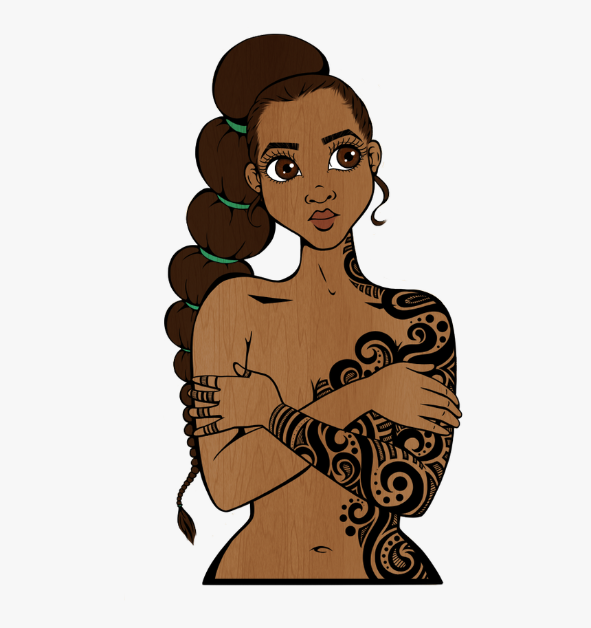 Tattoo Girl Png, Transparent Png, Free Download