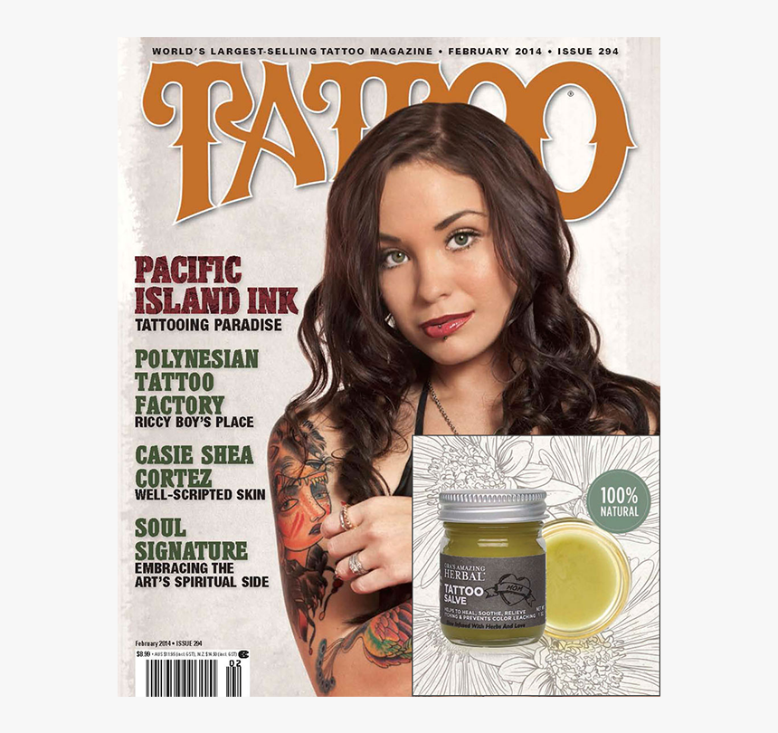 Natural Tattoo Aftercare - Tattoo Magazines, HD Png Download, Free Download