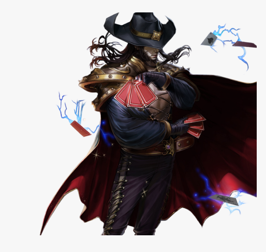 Classic Twisted Fate Lol Splashart Old Png Image - League Of Legends Twiste...