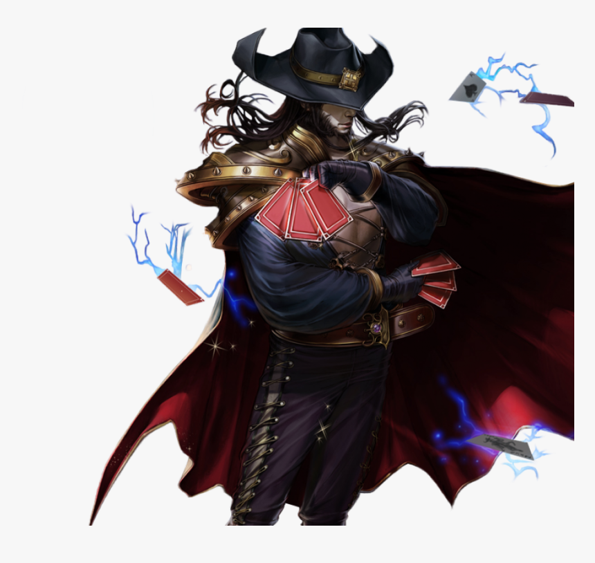 Classic Twisted Fate Lol Splashart Old Png Image - League Of Legends Twisted Fate Art, Transparent Png, Free Download