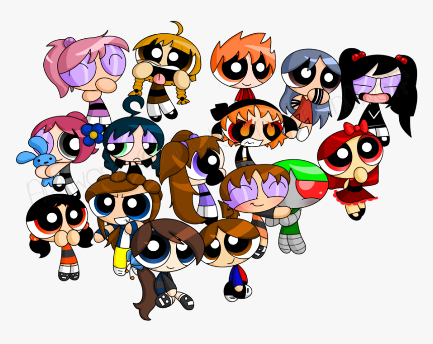 Powerpuff Girls Oc Base Group