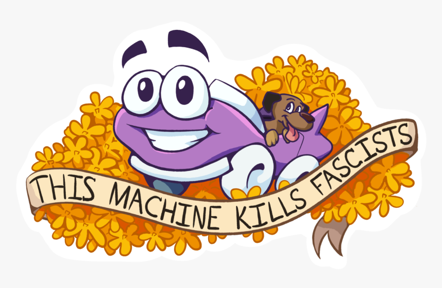 Machine Kills Fascists Putt Putt, HD Png Download, Free Download