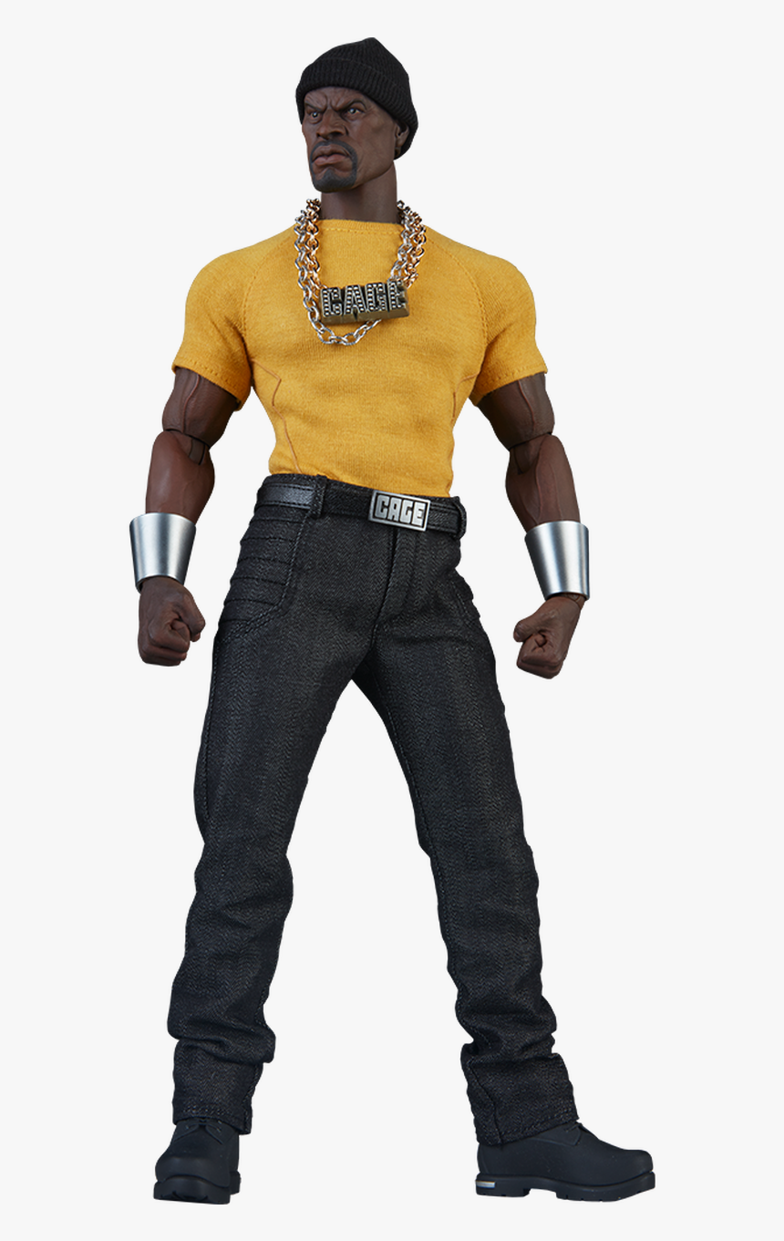 Marvel Defender"s Luke Cage Sideshow Collectibles - Luke Cage Action Figure, HD Png Download, Free Download