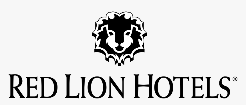 Red Lion Hotels Logo Black And White - Red Lion Hotel, HD Png Download, Free Download