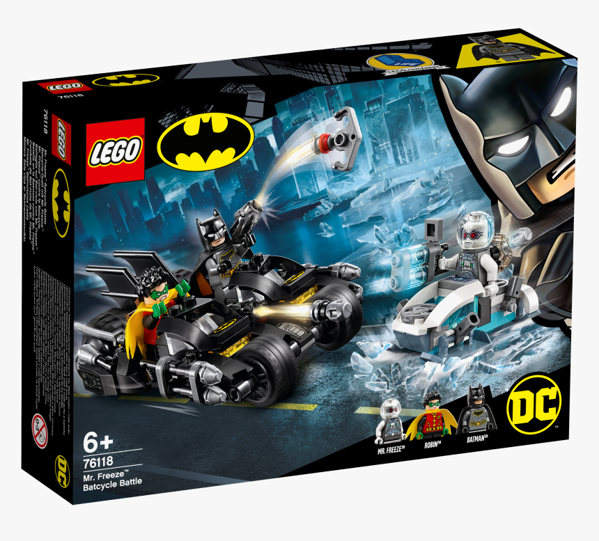 Lego Mr Freeze Batcycle Battle, HD Png Download, Free Download