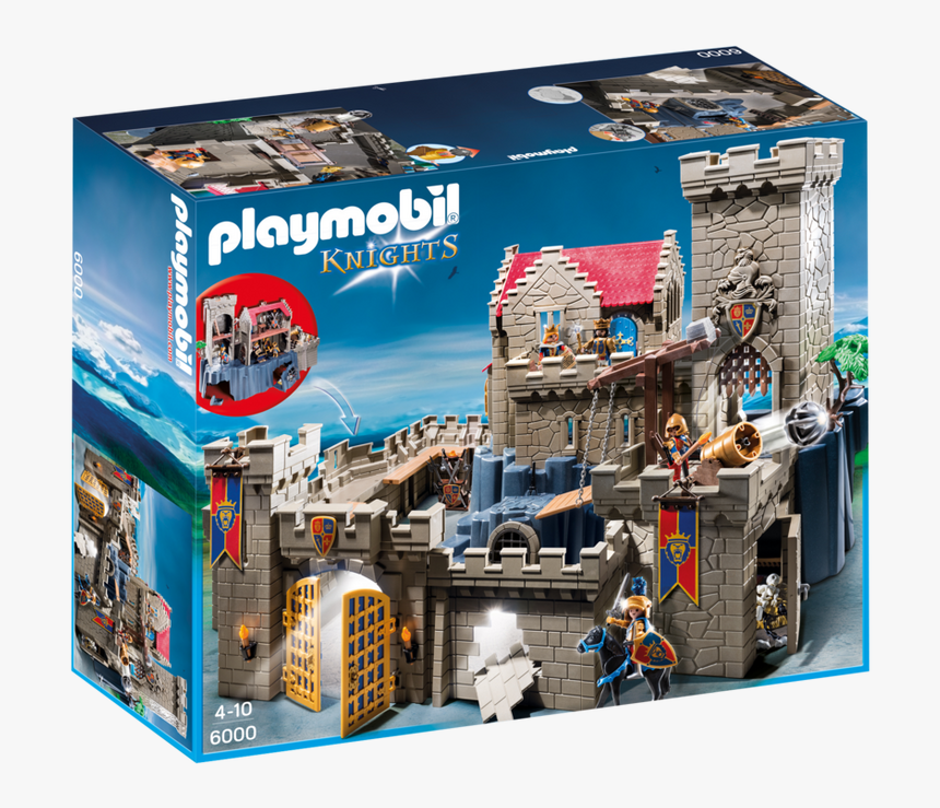 Playmobil Knights Royal Lion Knight`s Castle - Knight Castle Playmobil, HD Png Download, Free Download