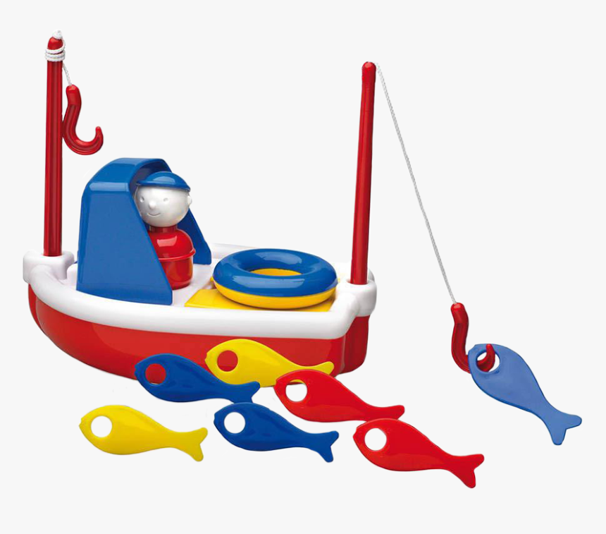 Bath Toy Fishing Boat , Png Download - Fun Bath Toy Boat, Transparent Png, Free Download