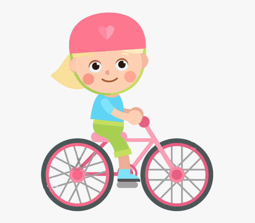 Clipart Bicycle Childrens Bike, HD Png Download, Free Download