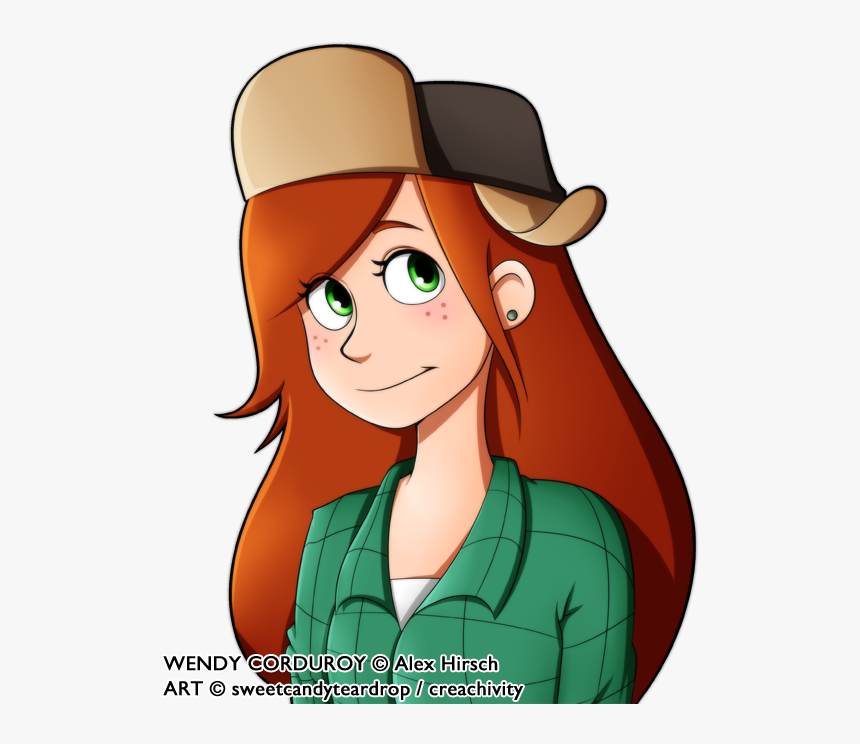 Gravity Falls,фэндомы,gf Персонажи,gf Арт,gf Art,wendy - Gravity Fall Wendy Corduroy, HD Png Download, Free Download