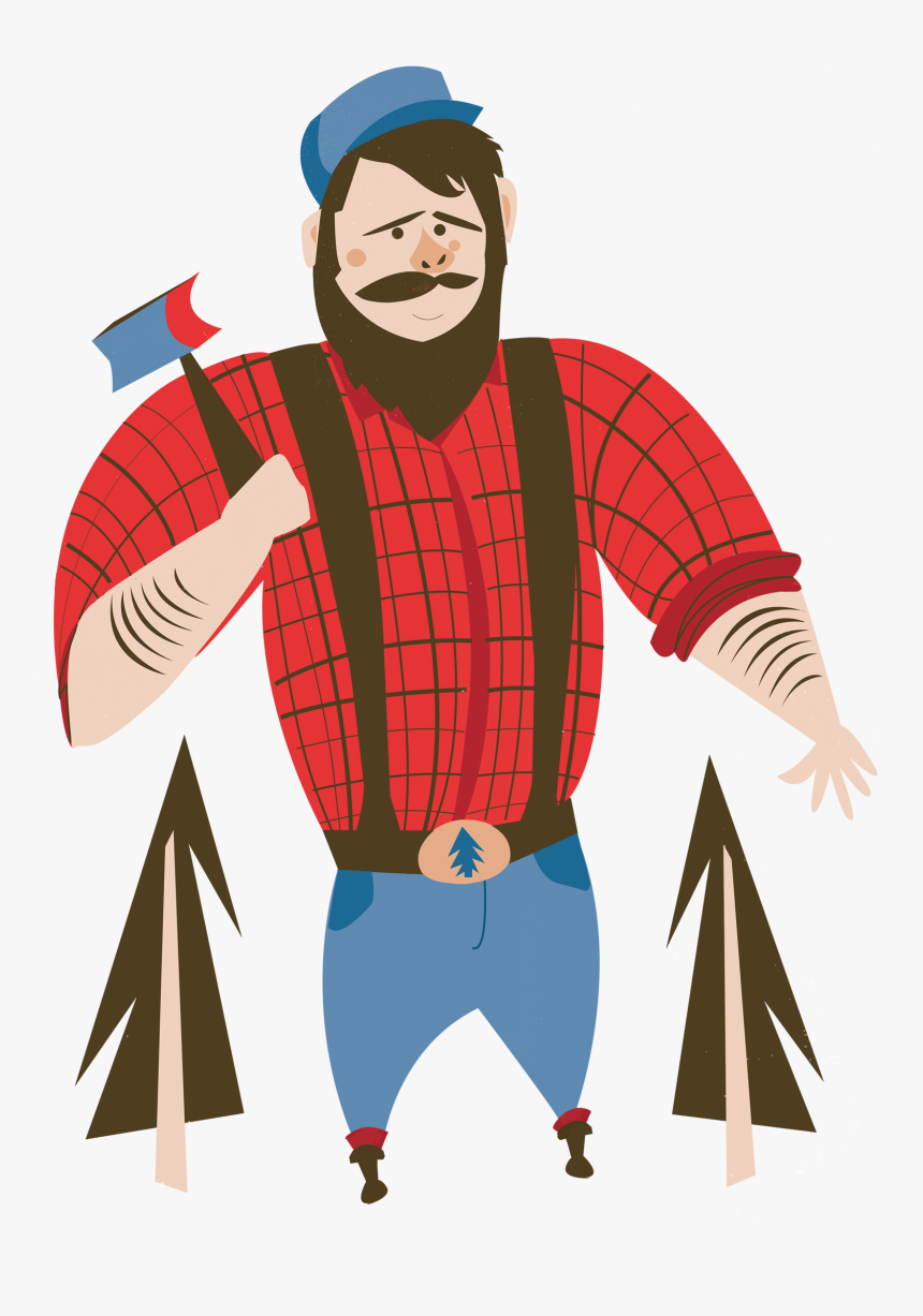 Paul Bunyan It Is - Lumberjack Paul Bunyan Png, Transparent Png, Free Download