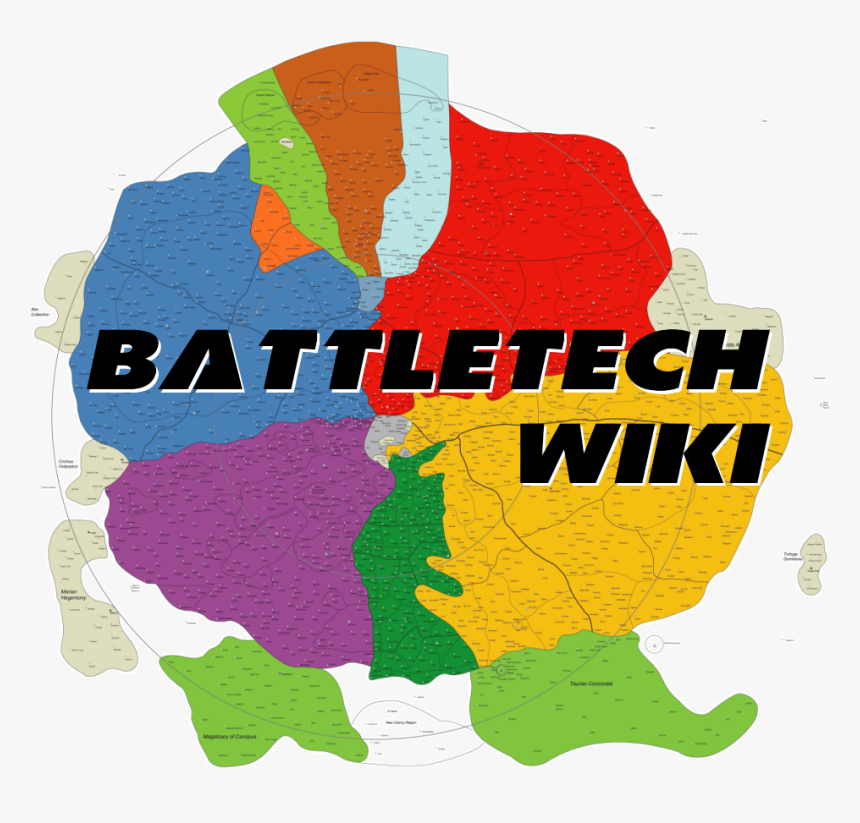 Battletech Inner Sphere Map, HD Png Download, Free Download