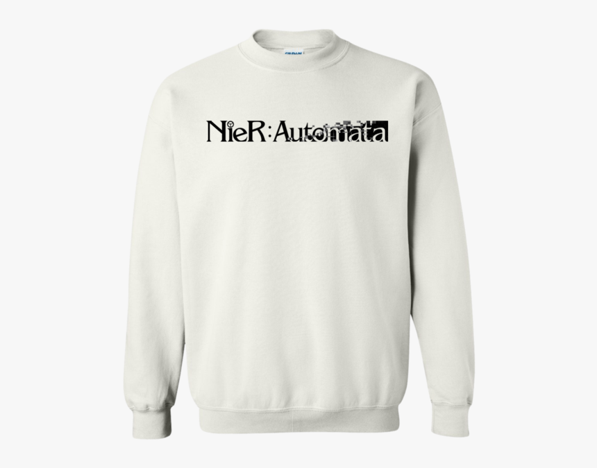 Nier Automata Logo Words Shirt, Hoodie - Hoodie, HD Png Download, Free Download