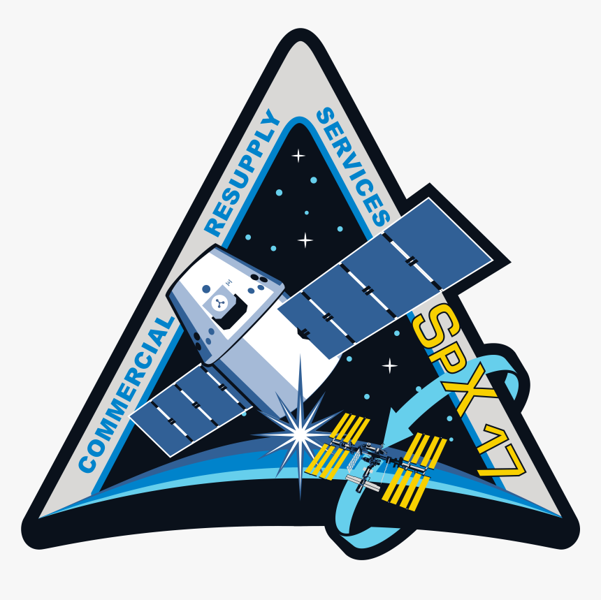 Spacex Crs-17 Patch - Spacex Crs 17 Patch, HD Png Download, Free Download