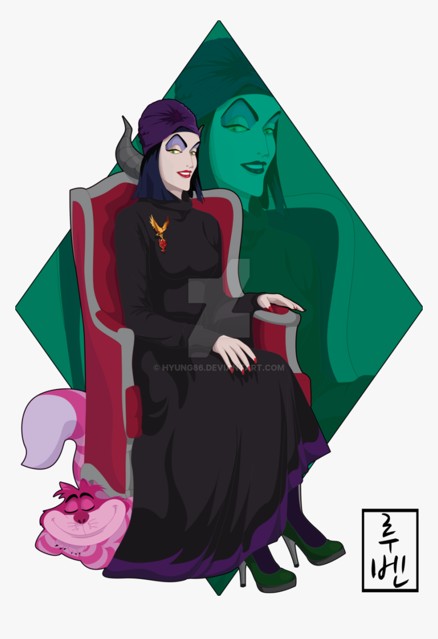 Disney High School Maleficent Clipart Maleficent Disney - University Disney Character, HD Png Download, Free Download